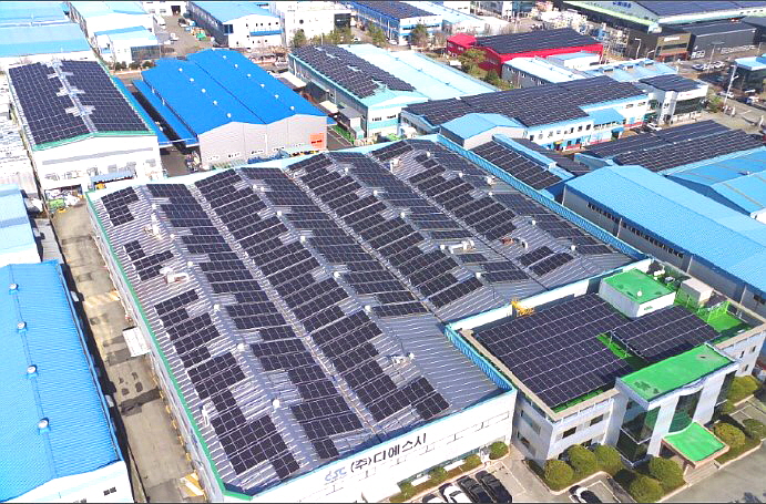 DSC 광주공장 태양광발전소