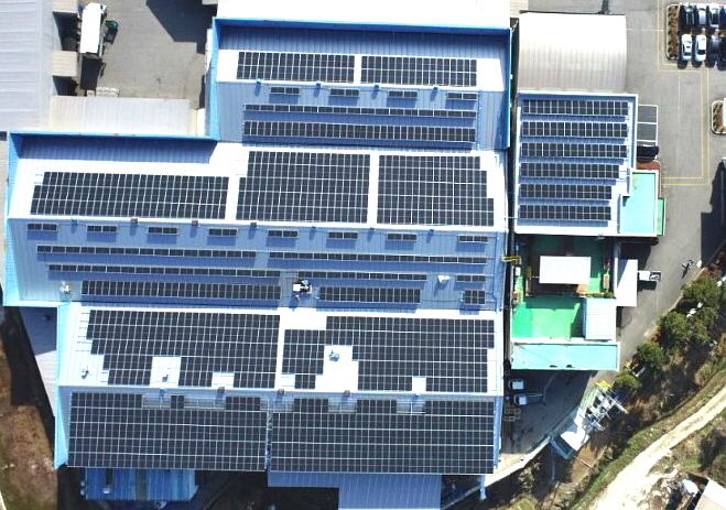 DSC 아산1공장 태양광발전소